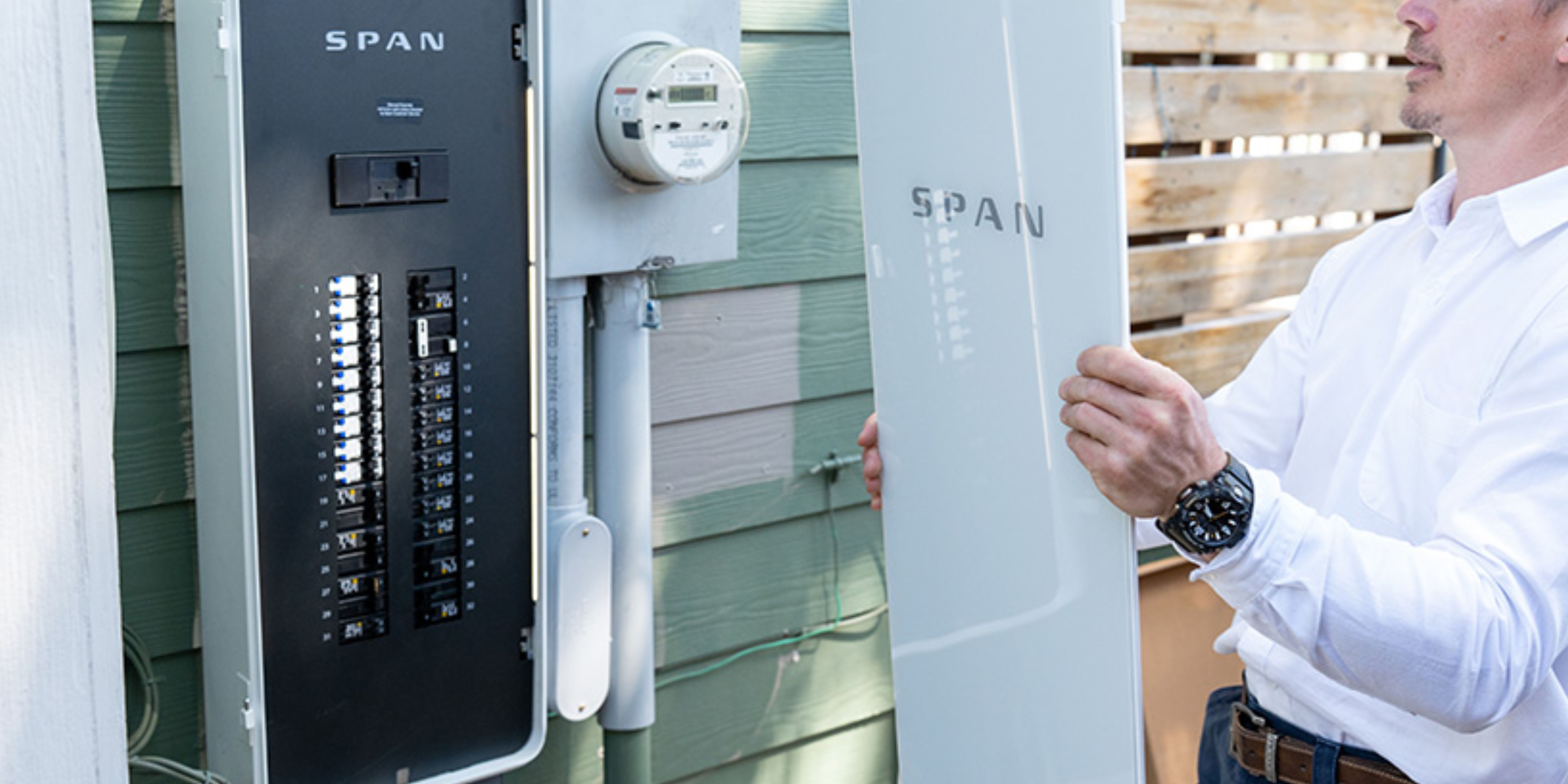 Crew completing an electrical panel replacement in a Boulder, CO home, evaluating panel size needs and enhancing the home’s electrical system with modern, future-ready circuit breakers