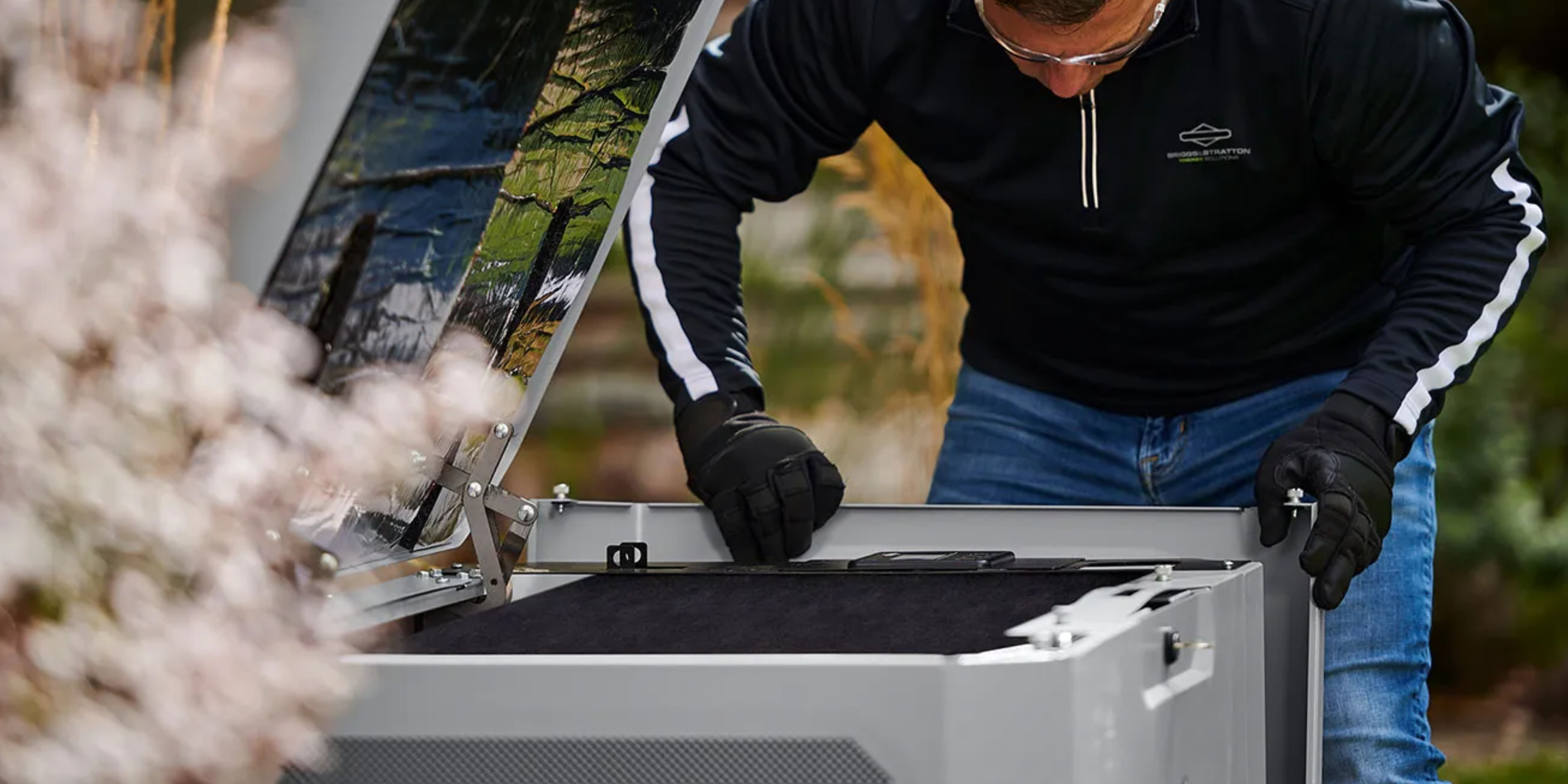1st Choice Electrical Service offering generator maintenance and repairs Standby generator installed outside a Northern Colorado home, ready to provide backup power during unexpected outages