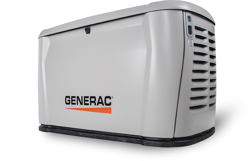 generac-home-generator Home standby generator connected to a gas line at a Boulder County residence, providing reliable backup power and supporting optimal performance during outages