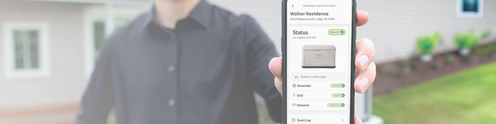 247 remote monitoring Licensed electrician configuring 24/7 remote monitoring for Generac, Briggs & Stratton, KOHLER, and Champion standby generators at a Boulder County home